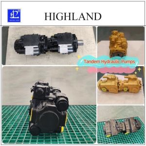 China Precision And Reliability Tandem Hydraulic Pumps With Swash Plate Structure on sale
