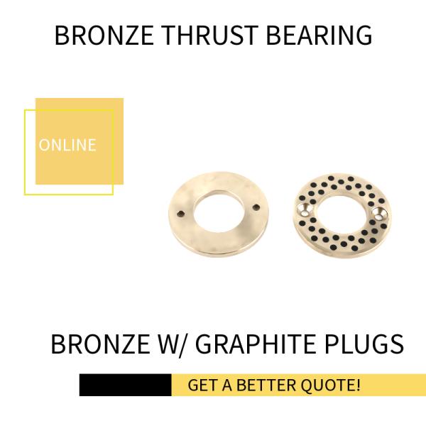  BRONZE W/ GRAPHITE PLUGS