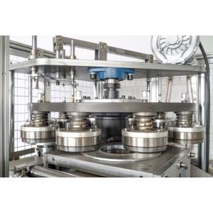 Hotel Drink Paper Cup Lid Making Machine 380Volt Saving Energy