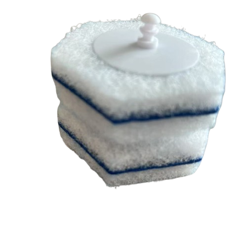 Eco-Friendly Disposable Toilet Brush Set with Replaceable Heads