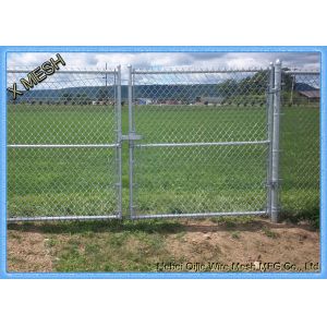 11 Gauge Chain Link Fence Fabric , 50 Foot Chain Link Privacy Screen For