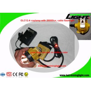 Explosion Proof Rechargeable Led Headlamp 25000 Lux With Security Cable