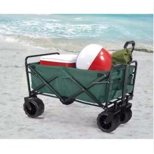 Convenient Camping Trolley Foldable Beach Wagon Carts