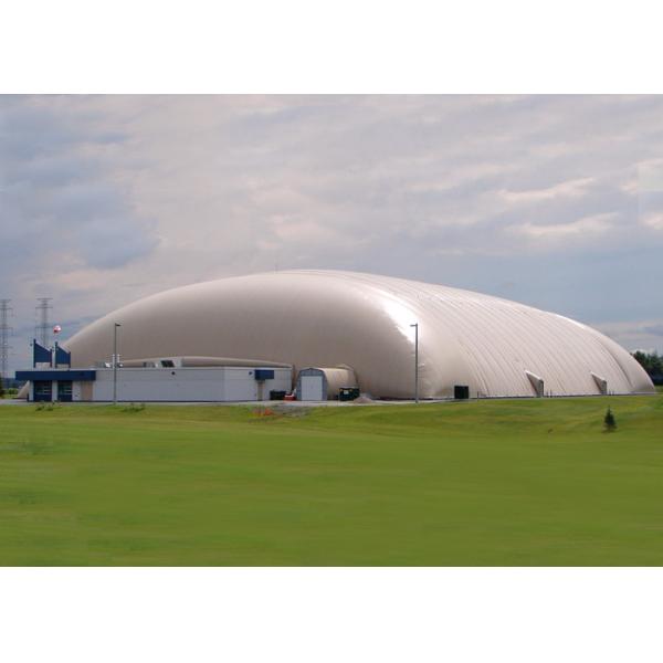 Durable Super Giant Inflatable Tent White Air Building Structure For Tennis Playing