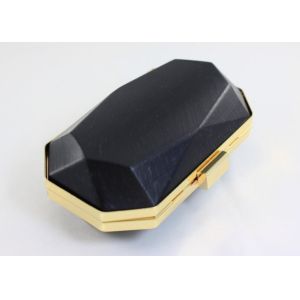 OEM ODM Polygon Metal Plastic Box Clutch Frames