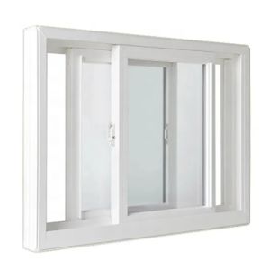 Horizontal Opening Aluminum Alloy Sliding Windows Modern Design High Durability