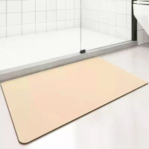 China Customized High Absorbent Distomaceous Earth Bath Shower Floor Mat for Quick Drying on sale