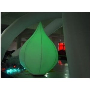 Cheap Water Lily Inflatable Lighting For Yard And Stage Decoration for sale