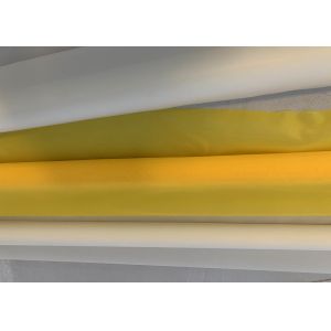 Cheap 100% Nylon Roll 110 Mesh 43t White Yellow Color For T Shirt Printing for sale