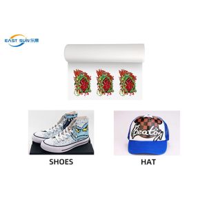 Double Single Sided DTF Printing Film Rolls Hot Peel And Cold Peel