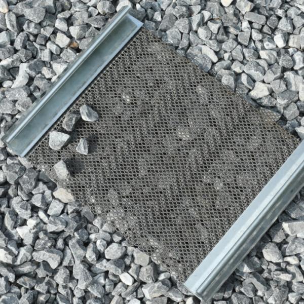 Heavy Duty Metal Anti Clogging Woven Wire Screen Mesh For Aggregate And