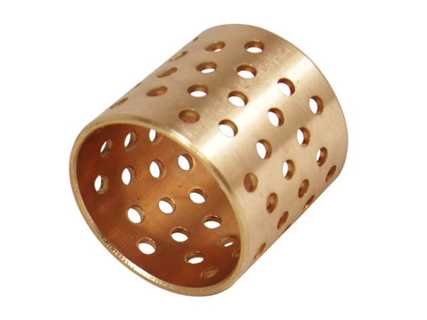 Rolled Bronze Bushing with Diamond Indents | Metric Sleeve material CuSn8 &