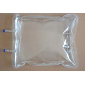 500ml IV Solution Medical Fluid Bag Double Tube Infusion Bag Non DEHP Empty IV