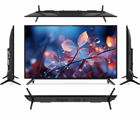 Quality Standard Bezel 43 Inch Smart TV Customizable WebOS Television 205d/M2 Brightness wholesale