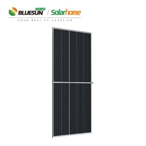 Bluesun Bificial 535w Half Cells Panels 530w 540w 550w Bifacial Solar Panes with