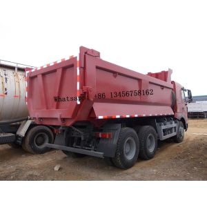 HOWO 6X4 Dump Truck with 371/375HP Engine and Gearbox Front Lifting Style Dumping Type