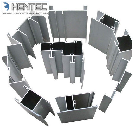 6061 Sand Blasting Aluminum Window Extrusion Profiles Construction Use