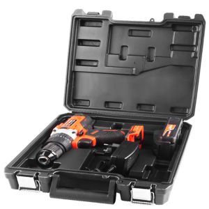 Cheap 20V 1/2&quot; Brushless Drill Driver Kit Cordless Battery Drill Set Handheld Power Drills 2000MAH for sale