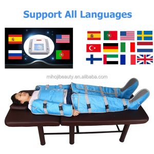 Waterproof Infrared Pressotherapy Machine Lymphatic Drainage with US Plugs