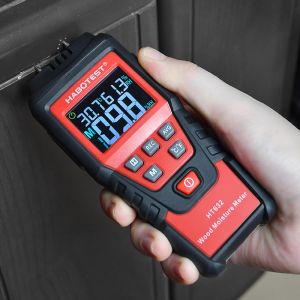 EMC Digital Wood Moisture Meter , 99.9%RH Hygrometer Moisture Meter