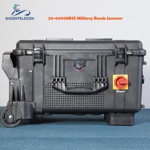 VHF UHF Manpack Convoy Bomb Jammer VSWR 400w DC28V DDS Signal Source