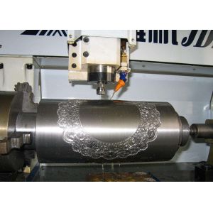 Cheap 6000 Mm Max Coating Anilox Rollers / Laminate Pinch Roller Customized for sale