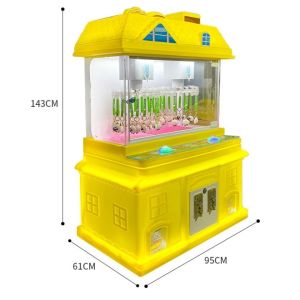 Cheap Mini Plush Toy Crane Machine Customized Double Players Vending Machine for Prize Gift for sale