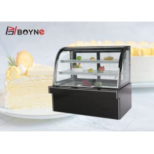 Fan Cooling R134A Refrigerated Pastry Display Case with Marble Base