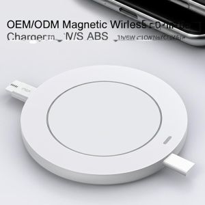 3-in-1 Magnetic Wireless Charger with 7.5W and 5W Fast Charging for Multiple