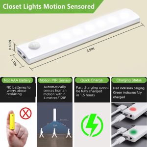 Compact ABS LED Motion Sensor Security Light With Adjustable Color Temperature