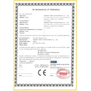 Yaham Optoelectronic Co., Ltd Certifications
