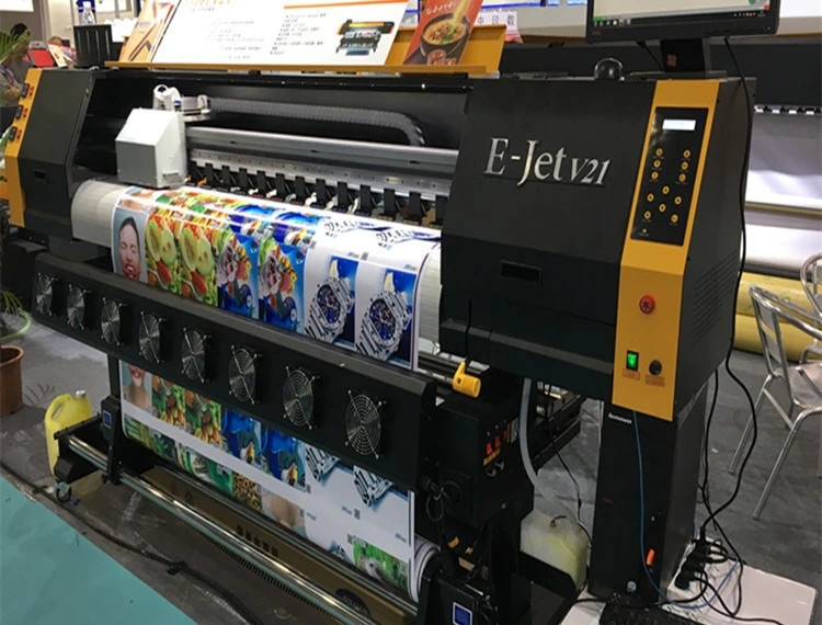 Roll To Roll Sublimation Digital Inkjet Textile Printing Machine