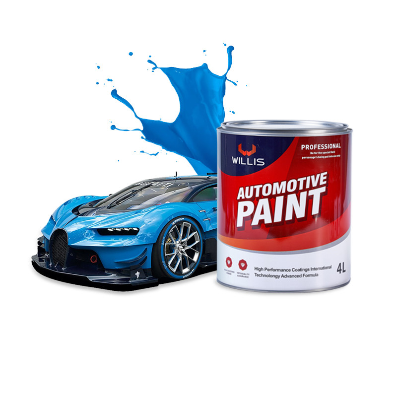 20KG Metallic Blue Car Paint Suitable For Metal Surfaces Long Lasting