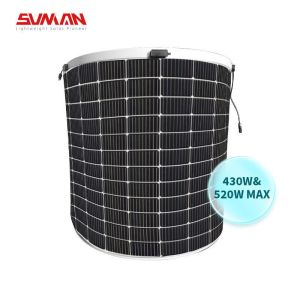 Highly SMF520J-12X12UW Flexible Solar Panel 430w 520w 545w 550w Waterproof and