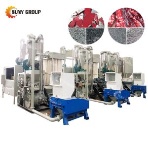 Automatic Waste Beverage Package Blister Foil Plastic Recycling Machine for