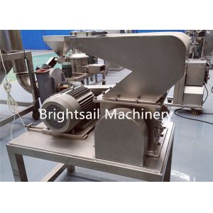 Crystal Sugar Crusher Machine , Granules Mill Pulverizer Salt Rock Candy
