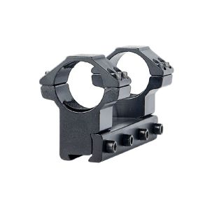 China ANS Rifle Tactical Scope Rings Long Length 25.4mm Black Shield Color on sale