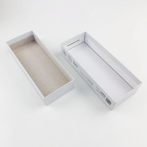 Custom Packaging Box Glossy Lamination Grey Board Electronics Power Bank Paper