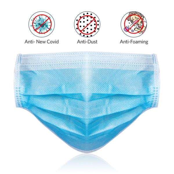 Quality Non Woven Medical Grade Mask Customized Size Provides Protection Against Dust wholesale