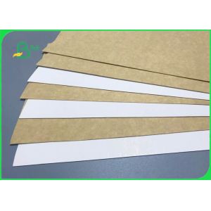 300gsm 365gsm FDA Clay Coated Kraft Back For Food Wrapping Box