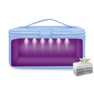 Rechargeable 6 Pcs LED Lamp Uv Light Cell Phone Sanitizer