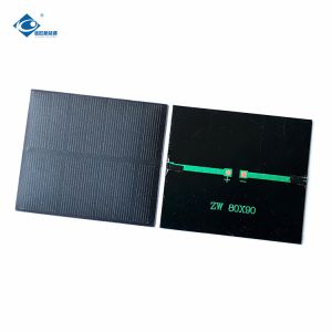 China 1.2W PET Portable Solar Panels Charger ZW-8090-P Semi-flexible Solar Panels 3.5Volt on sale