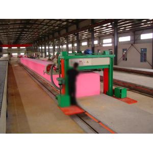 Cheap 2-60 mm Advanced Sponge Cutting Machine With Main Frame Guide Rail And Electronic Power Connection Rail for sale