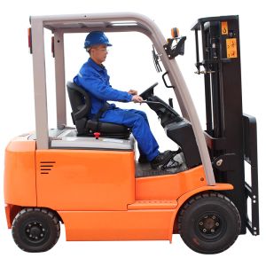 New Chinese 5 Ton Full Electric Pallet Forklift With Four Big Tyres Low Price on