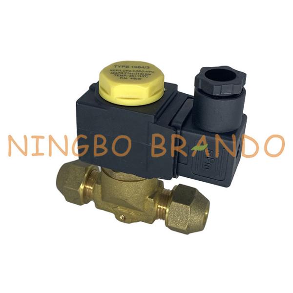 Quality 1064/3 3/8'' SAE Diaphragm Pilot Operated Refrigeration Solenoid Valve wholesale