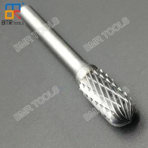 BMR TOOLS Good Quality 8mm C type Cylinder Radius End Cut tungsten carbide burrs