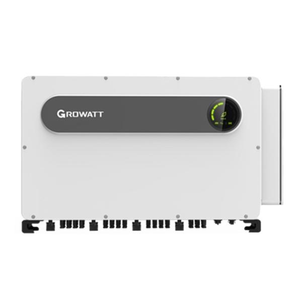 Quality Solar 100Kw Growatt On Grid Inverter Price Solar Panel With Grid Tie Solar Inverte Pure Sine Wave Off Grid Solar Inverter wholesale