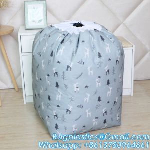 Drawstring Closure Sacks, Heavy Duty Laundry Bag Shoulder Strap, Tear Resistant