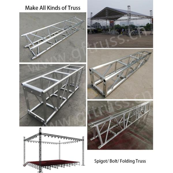 Rigging LED Display Truss Aluminum Alloy 3m Length 50mm*3mm Main Tube