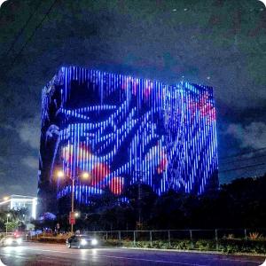 China Customized Led Pixel Point Light RGB Control High Bright for Building Project on sale